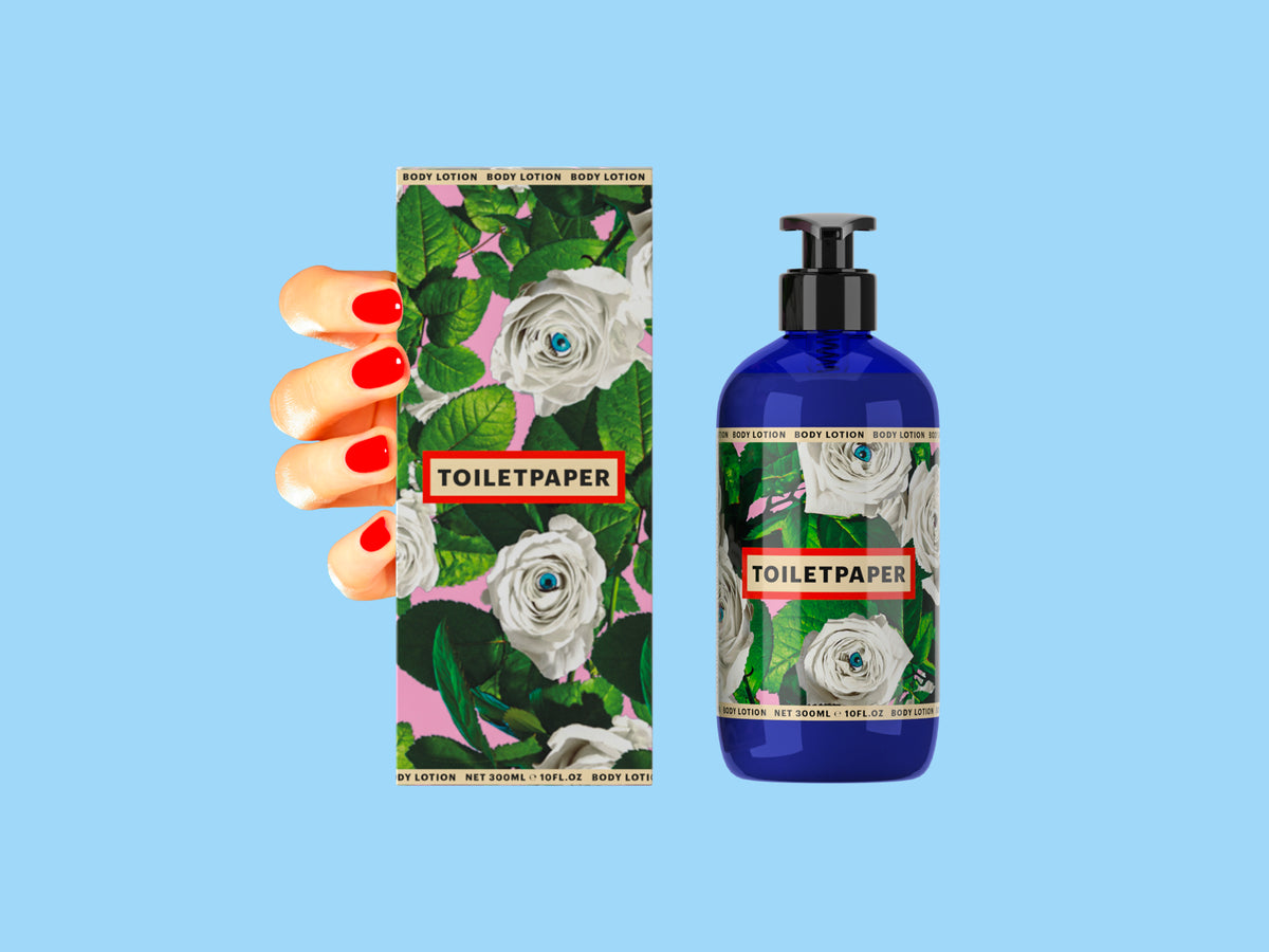 Toiletpaper beauty body lotion