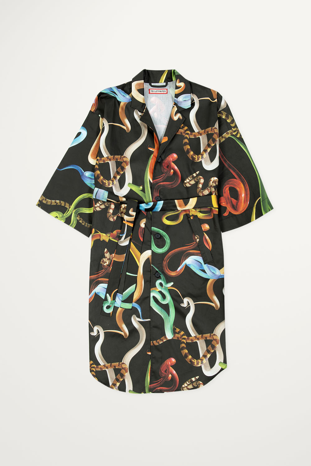 NIGHT SHIRT SNAKES BLACK